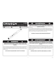 Notice Crimson EA68 Meuble TV