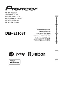 Notice PIONEER DEH-S41BT Autoradio