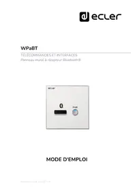 Notice Ecler WPABT Recepteur