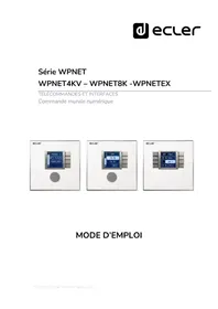 Notice Ecler WPNET8K Non catégorisé