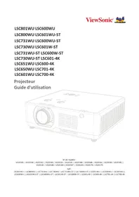 Notice VIEWSONIC LSC600-4K Projecteur