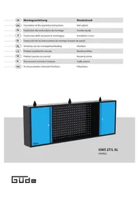 Notice Güde GWS 2T/L XL Armoire