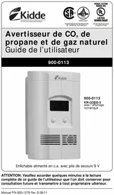 Notice KIDDE 900-0113 Non catégorisé