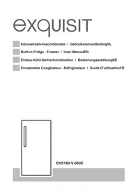 Notice Exquisit EKS180-V-060E Réfrigérateur