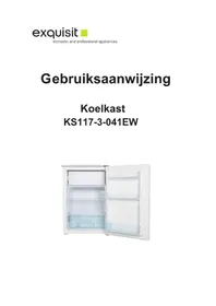 Notice Exquisit KS117-3-041EW Réfrigérateur