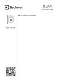 Notice ELECTROLUX EW6HI4936AB Seche linge
