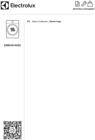 Notice ELECTROLUX EW6HI5142SC Seche linge