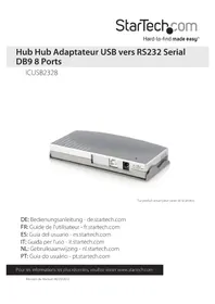 Notice StarTech.com ICUSB2328 Interface
