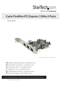 Notice StarTech.com PEX13943 Non catégorisé