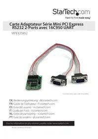 Notice StarTech.com MPEX2S952 Non catégorisé