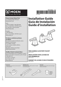 Notice Moen BOARDWALK T6220 Robinet