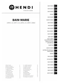 Notice Hendi 238868 Chauffe-Plats