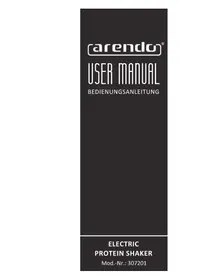 Notice Arendo 307201 Bouteille
