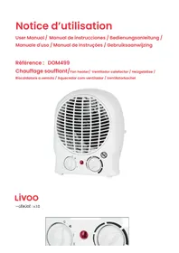 Notice LIVOO DOM499 Chauffage