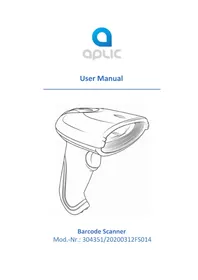 Notice Aplic 304351 Lecteur de code barre