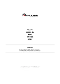 Notice EDILKAMIN KLASS GL Cuisinière