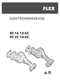 Notice Flex RS 16 12-EC Scie