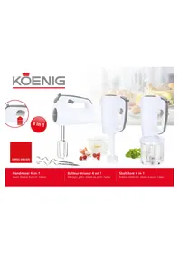 Notice KOENIG B04116 Robot ménager