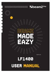 Notice BeamZ LF1400 Machine à effet