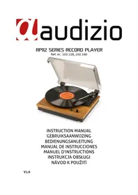 Notice Audizio RP112L Platine disque