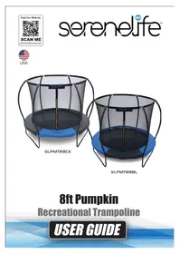 Notice SereneLife SLPMTR8BL Trampoline