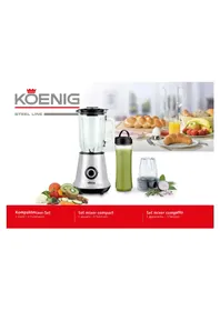 Notice KOENIG B04305 Blender
