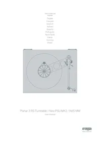 Notice REGA ND5 Platine disque