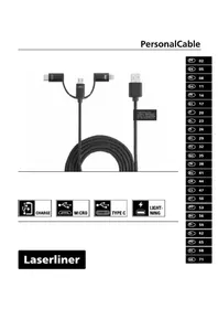 Notice Laserliner PERSONALCABLE Câble pour ordinateur et périphérique