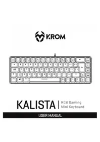Notice Krom KALISTA Clavier