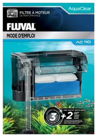 Notice Fluval AQUACLEAR AC30 Filtre à eau