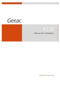 Notice Getac K120G3 Tablette graphique