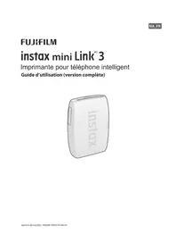 Notice FUJIFILM INSTAX MINI LINK 3 Imprimante