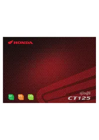 Notice Honda CT125 (2025) Moto