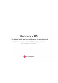 Notice ROBOROCK H5 Aspiradora