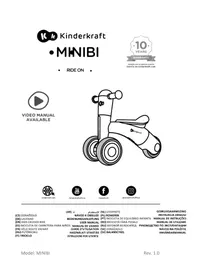 Notice Kindercraft MINIBI Vélo