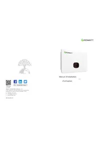 Notice Growatt MID 25-40KTL3-X Non catégorisé