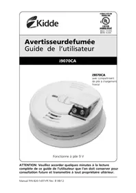 Notice KIDDE I9070CA Détecteur de fumée