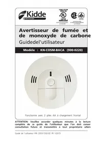 Notice KIDDE KN-COSM-BACA Détecteur de fumée