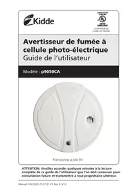Notice KIDDE P9050CA Détecteur de fumée