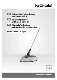 Notice Kränzle ROUNDCLEANER UFO LIGHT Nettoyeur haute pressio