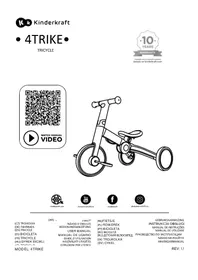 Notice Kindercraft 4TRIKE Vélo