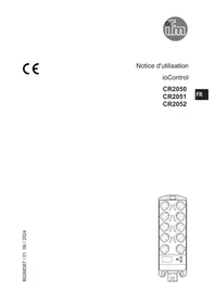 Notice IFM CR2050 Interface