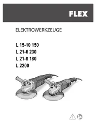 Notice Flex L 2200 Ponceuse