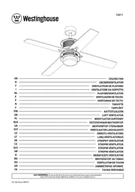 WESTINGHOUSE 72211 - Ventilateur