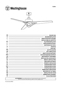WESTINGHOUSE 72255 - Ventilateur