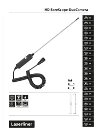 Notice Laserliner HD BORESCOPE-DUOCAMERA Caméra vidéo