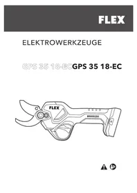 Notice Flex GPS 35 18-EC Paire de ciseaux