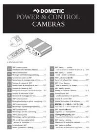 Notice DOMETIC CAM360AHDHD Caméra de recul
