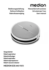Notice MEDION E35 (MD 11157) Aspirateur robot