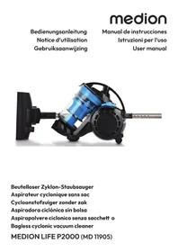 Notice MEDION LIFE P2000 (MD 11905) Aspirateur